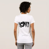 体の空手タンクとのHottie Tシャツ (裏面フル)