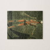 体の背部の深い筋肉システムは、地図をつくります ジグソーパズル (横)