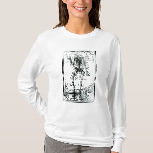 体の脈管系 Tシャツ (正面)
