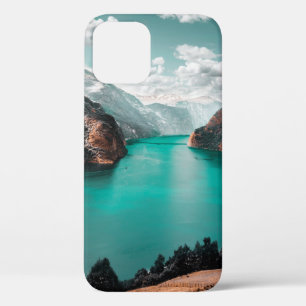 体の茶山間水 iPhone 12ケース