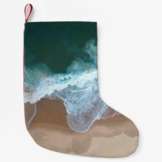 体の近くの水R スモールクリスマスストッキング (正面)