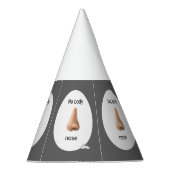 体の鼻無し パーティーハット (右)