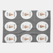 体は知っていません キッチンタオル (横)