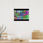 体を処理する2つの方法：泡 ポスター (キッチン)