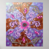 体アート ポスター (正面)