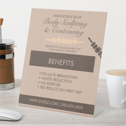 体コンタリング体スカルプトマッサージの利点 台座サイン (インサイチュ)