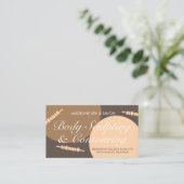 体コンタリング体スカルプトマッサージト自然ーン 名刺 (スタンド正面)