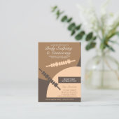 体コンタリング体スカルプトマッサージ 名刺 (スタンド正面)