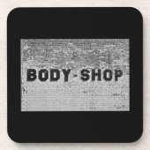 体ショップオンブラック コースター (正面)