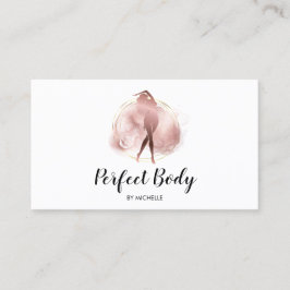 体スカルプトフィットネスリナーギウエストトレーナーバス 名刺