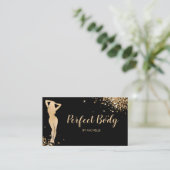 体スカルプトフィットネスリナーギウエストトレーナーバス 名刺 (スタンド正面)