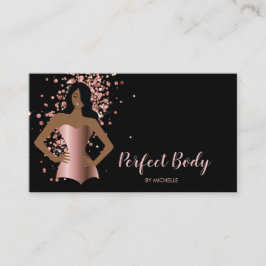 体スカルプトフィットネスリナーギウエストトレーナーバス 名刺