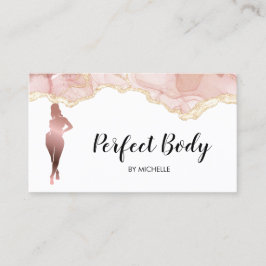 体スカルプトフィットネスリナーギウエストトレーナーバス 名刺