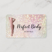 体スカルプトフィットネスリナーギウエストトレーナーバス 名刺 (正面)