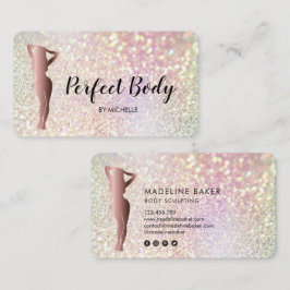 体スカルプトフィットネスリナーギウエストトレーナーバス 名刺