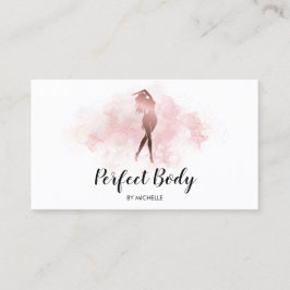 体スカルプトフィットネスリナーギウエストトレーナーバス 名刺