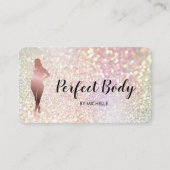 体スカルプトフィットネスリナーギウエストトレーナーバス 名刺 (正面)