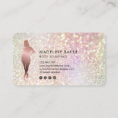 体スカルプトフィットネスリナーギウエストトレーナーバス 名刺 (裏面)