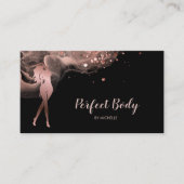 体スカルプトフィットネスリナーギウエストトレーナーバス 名刺 (正面)