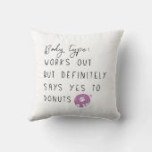 体タイプドーナツ クッション (裏面)