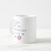 体タイプドーナツ コーヒーマグカップ (正面左)