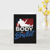 体バイブリスケッおもしろいトBbq Bod カード (黄色い花)