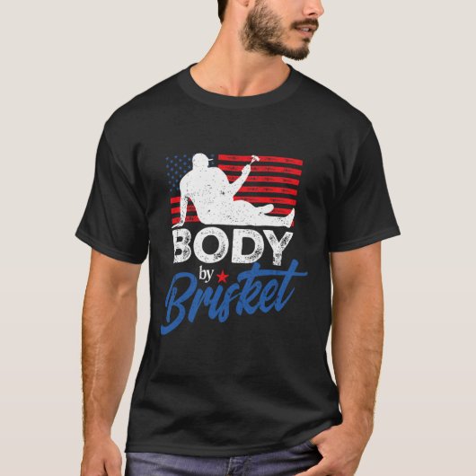 体バイブリスケッおもしろいトBbq Bod Tシャツ (正面)
