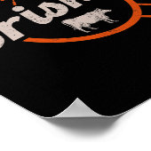 体バイブリスケット – Pitmaster Bbq Lover Smoker - Gri ポスター (角)