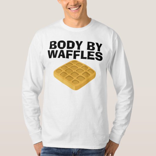 体バイワフおもしろいルTシャツ Tシャツ (正面)
