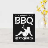 体バイBbqミートチャーチBbq - Bbq熱意 カード (黄色い花)