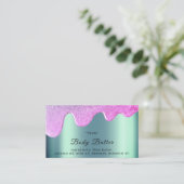 体バタードリップス製品包装ピンクインサート 名刺 (スタンド正面)