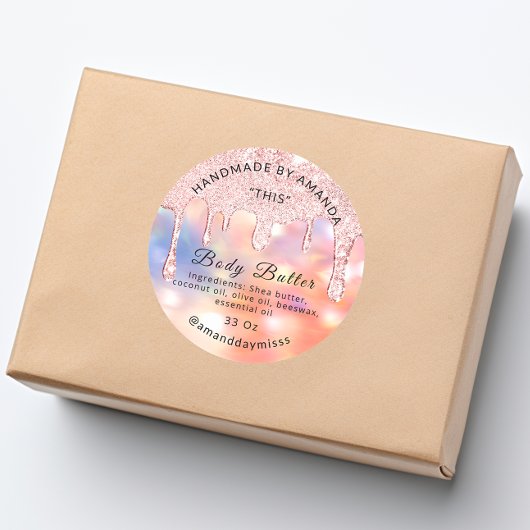 体バタードリップ製品Rosse Drips Small Business ラウンドシール