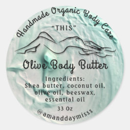 体バターバ気にーム包装シルクアクア ラウンドシール