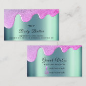 体バター乾燥製品パッケージソーシャルメディア 名刺 (正面/裏面)