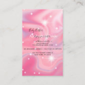 体バター応用ガイエレガントドグラムブシン 名刺 (裏面)