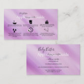 体バター応用ガイカラフルドグラムブシン 名刺 (正面/裏面)