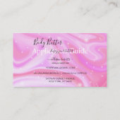 体バター応用ガイドカラフルGlam 名刺 (裏面)