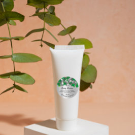 体バター製品包装グリーンウッドランドグレー ラウンドシール