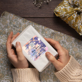 体バター製品包装リースパープルQRロゴ スクエアシール