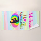 体パーソナライズされた操用ビーチタオル バスタオル (バスタオル)