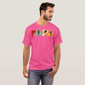 体ビルダパパシャツパおもしろいパ体建物 Tシャツ (正面フル)