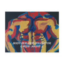 体ビルダーコレクターカードPAULA REILLY.