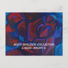 体ビルダーコレクターカードPAULA REILLY. シーズンポストカード