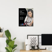 体ピアシングスタジオポスターフライヤー ポスター (ホームオフィス)