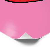 体ピアスポップ・アートのアートポスター ポスター (コーナー)