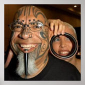 体ピアス ポスター (正面)