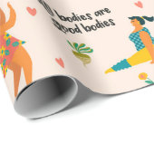 体ポジティブラッピング紙 ラッピングペーパー (ロールコーナー)