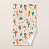 体ポジティブ用タオル バスタオルセット (ハンドタオル)