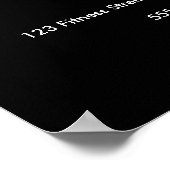 体マッドネスジムコーチフィットネスインストラクターポスター ポスター (角)