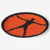 体マッドネスフィットネススポーツ紙プレート ペーパープレート (アングル)